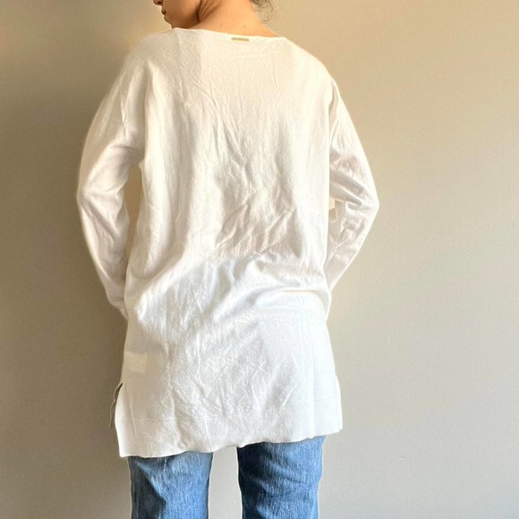 Off white cream sweater Size medium MK - Picture 2 of 4